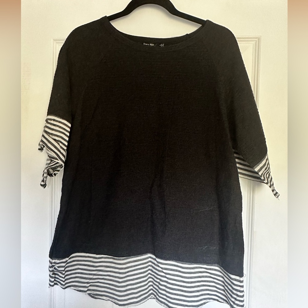 Casual top with fun detail